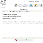 Anteprima Rendiconto - Cattura CHIMP